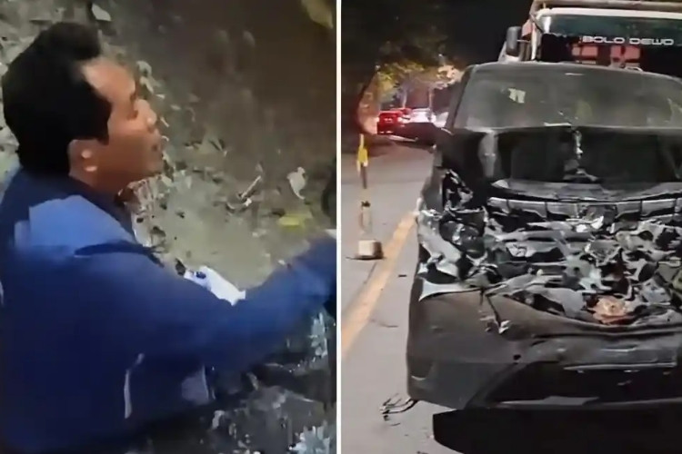 Begini Kondisi KH Anwar Zahid Usai Kecelakaan Lalu Lintas, Alphardnya Remuk Ditabrak Truk di Bojonegoro
